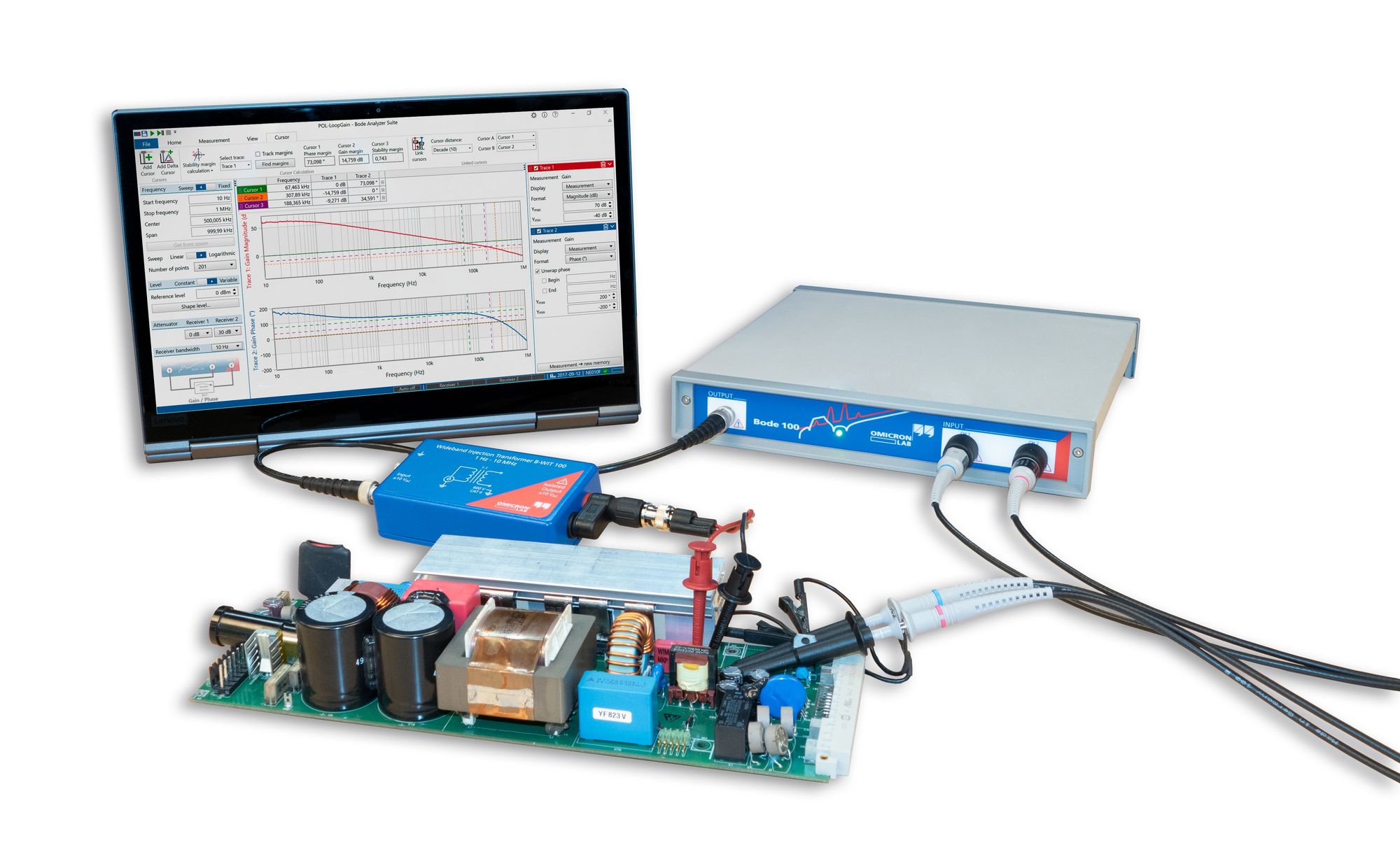 Vector Network Analyzer Bode 100 OMICRON Lab